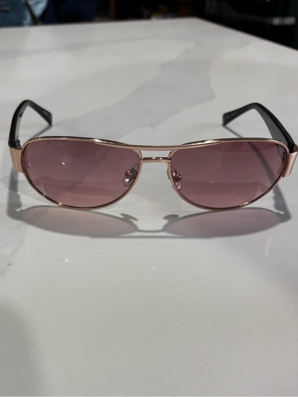 vintage Fossil Berkley aviator sunglasses